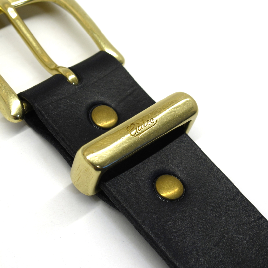 CALEE "Plain leather belt" Price：21,600yen