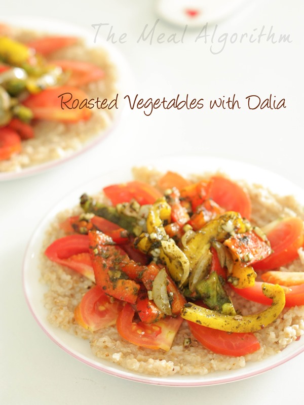Roasted Vegetables with Broken wheat