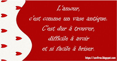 L'amour, c'est comme un vase antique - CAVIFree