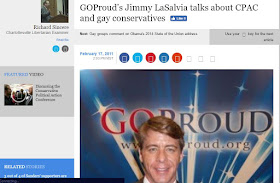 GOProud gay Republicans homosexual conservatives Jimmy LaSalvia Rick Sincere CPAC