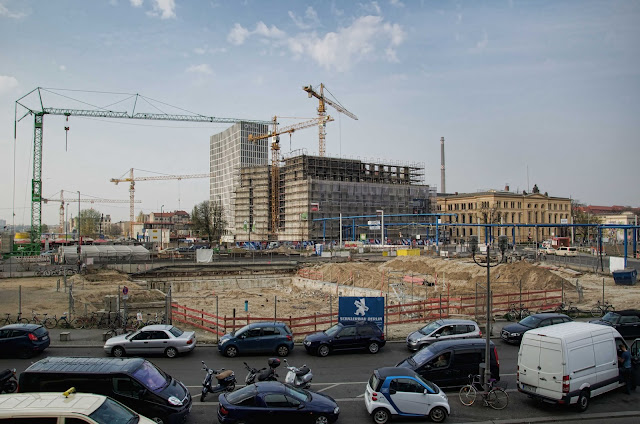 Baustelle Ibis Hotel und Hotel Amano, Invalidenstraße, gegenüber Hauptbahnhof, 10557 Berlin, 03.04.2014