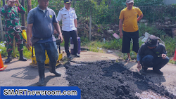 Geber Pengaspalan Jalan Wujudkan Pembangunan Wilayah Ini Harapan Lurah Jatibening Baru