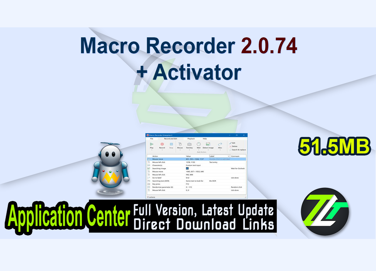 Macro Recorder 2.0.74 + Activator