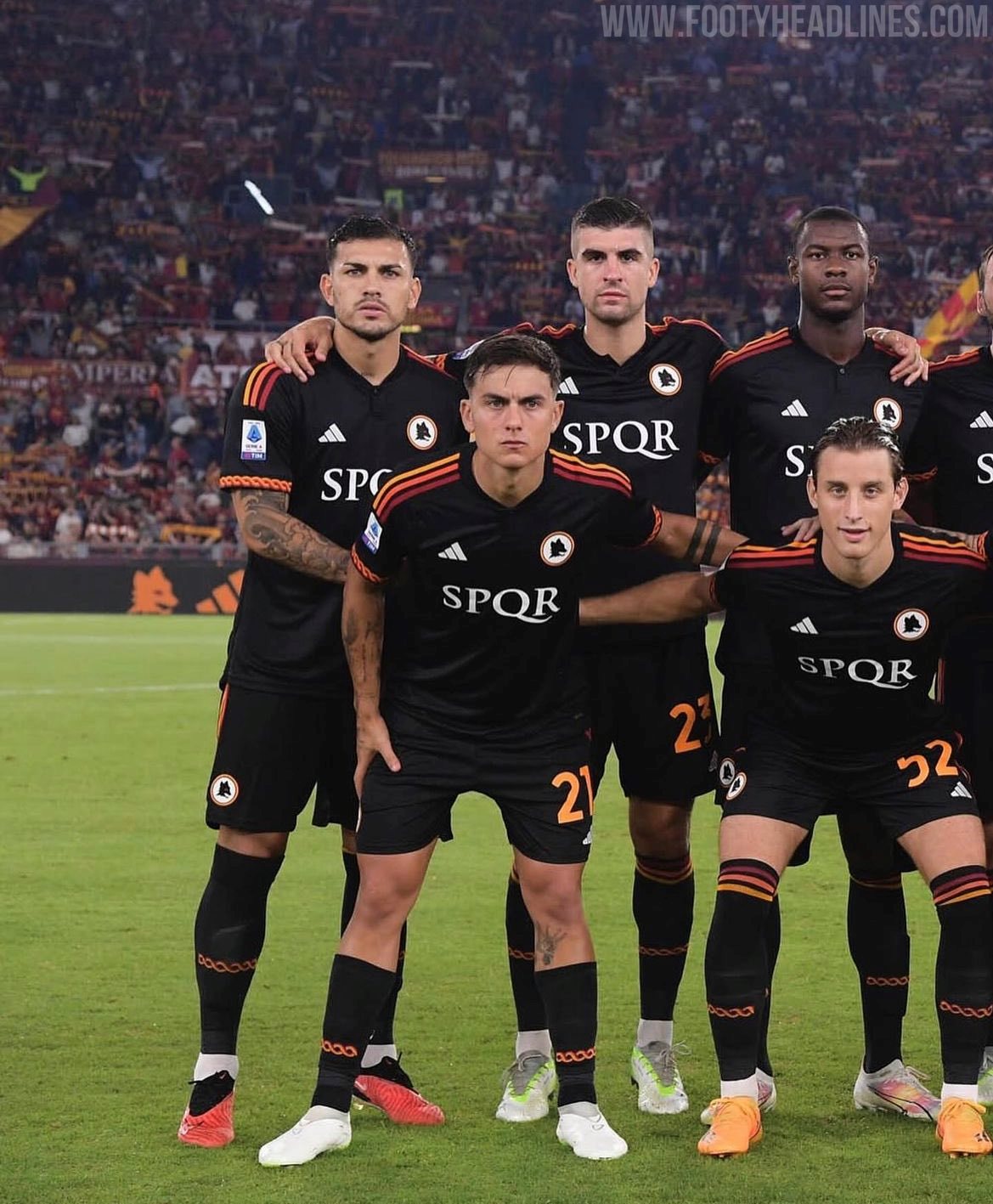 AS Roma Debut New Black Third Kit On-Pitch, But Not Only That - Footy  Headlines