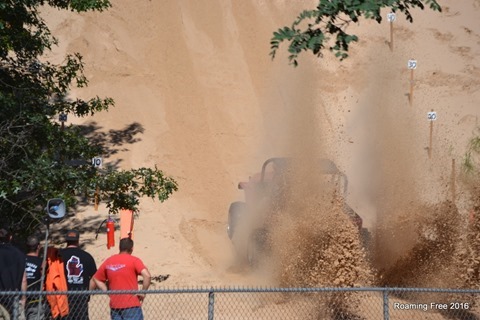 This guy really threw some sand!