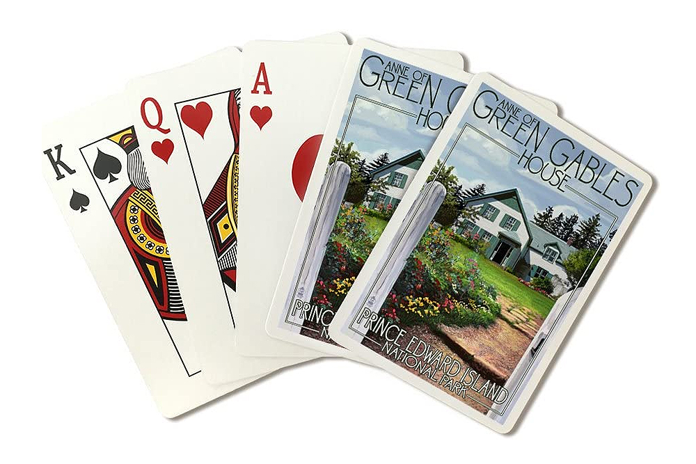 Anne of Green Gables House, Prince Edward Island National Park Playing Cards