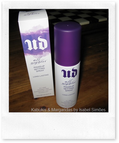 Fixador de Maquilhagem All Nighter da Urban Decay