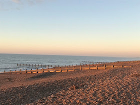 Worthing beach at sunrise