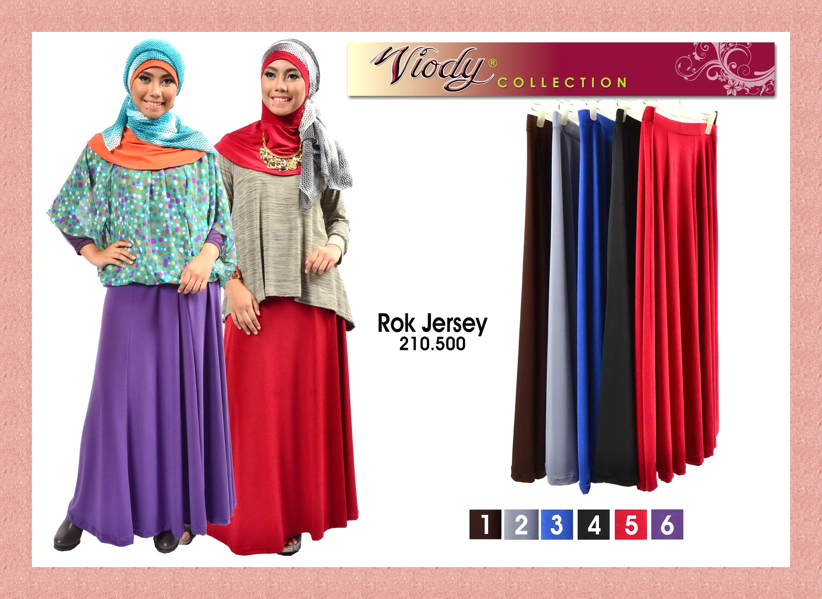 BAJU GAMIS MODERN Rok VioDy ColleCTioN