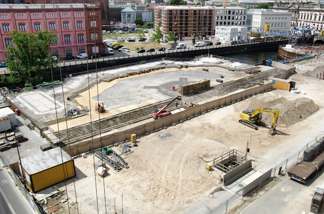 Baustelle Berliner Schloss, Stadtschloss, Schlossplatz, 10178 Berlin, 09.06.2015