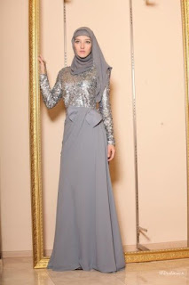 Model Baju Gamis brokat