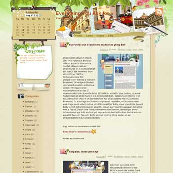 Everything You Ask for template blog from wordpress. travel blog template. template travel for blog