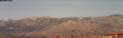 Nieve en la sierra de Guadarrama 4-2-2020