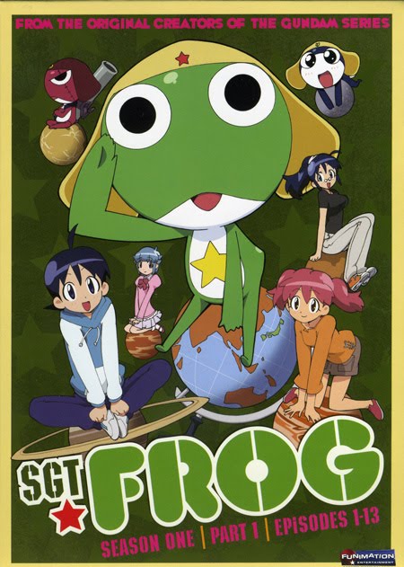 Anarchy In The Galaxy: Anime review: Sgt. Frog (season one)