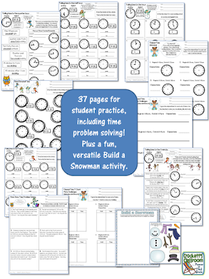 Show your students how to figure elapsed time without stressing them out!  Crockett's Classroom