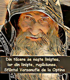 Din tacere se naste linistea, iar din liniste, rugaciunea.