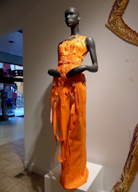 RuPauls Drag Race season 5 orange gown