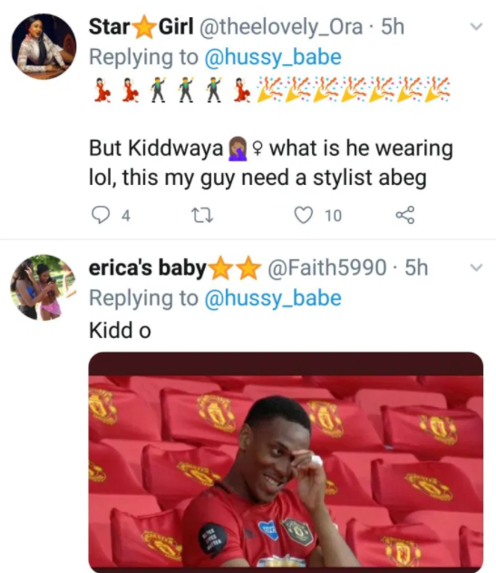 Nigerians slam Kiddwaya over outfit to Eko hotel with Erica (Photos)