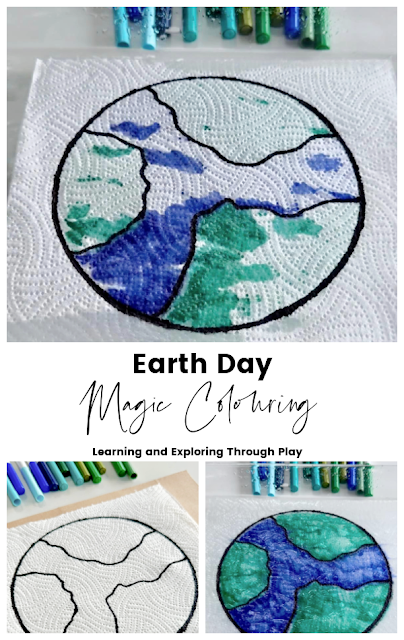 Magic Colouring for Earth Day