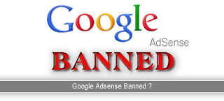 Google adsense banned account