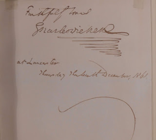 Dickens's signature