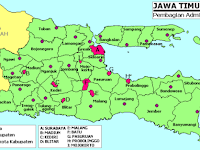 Daftar Kabupaten dan Kota di Provinsi Jawa Timur