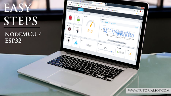 10 Langkah Mudah! Tutorial Membuat Dashboard IoT Professional "GRATIS" NodeMCU/ESP32