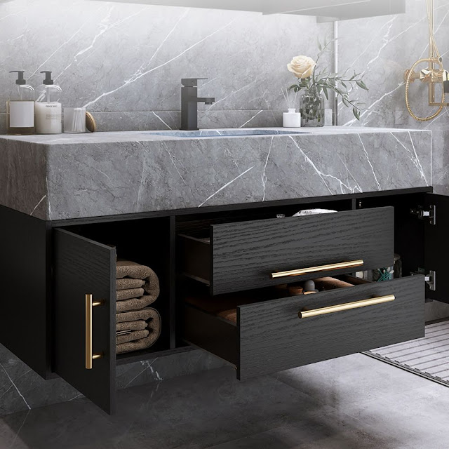 floating bathroom vanities