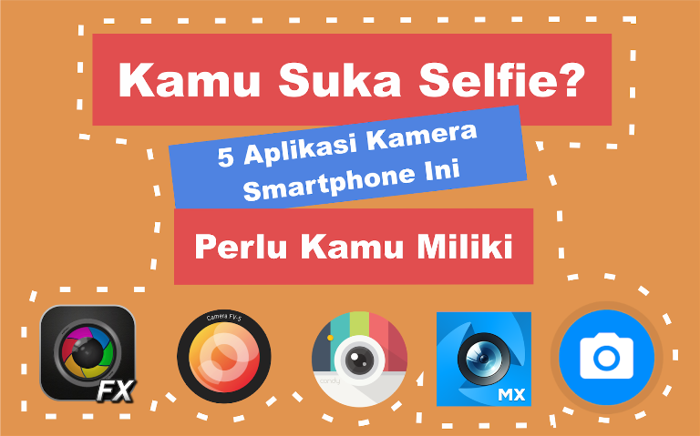 Kamu Suka Selfie? 5 Aplikasi Kamera Smartphone Ini Perlu Kamu Miliki