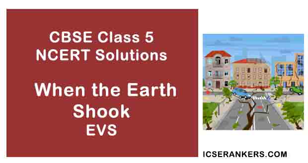 NCERT Solutions for Class 5th EVS Chapter 14 When the Earth Shook