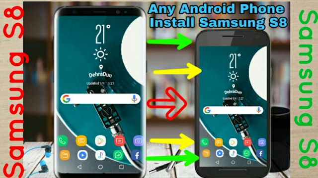 Any Android Phone Install Samsung S8 Best Nova Launcher Setup #2M. Hindi
