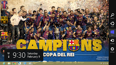 Barcelona Fc 2013 Theme For Windows 8