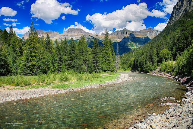 Glacier National Park Montana geology travel field trip tour copyright rocdoctravel.com