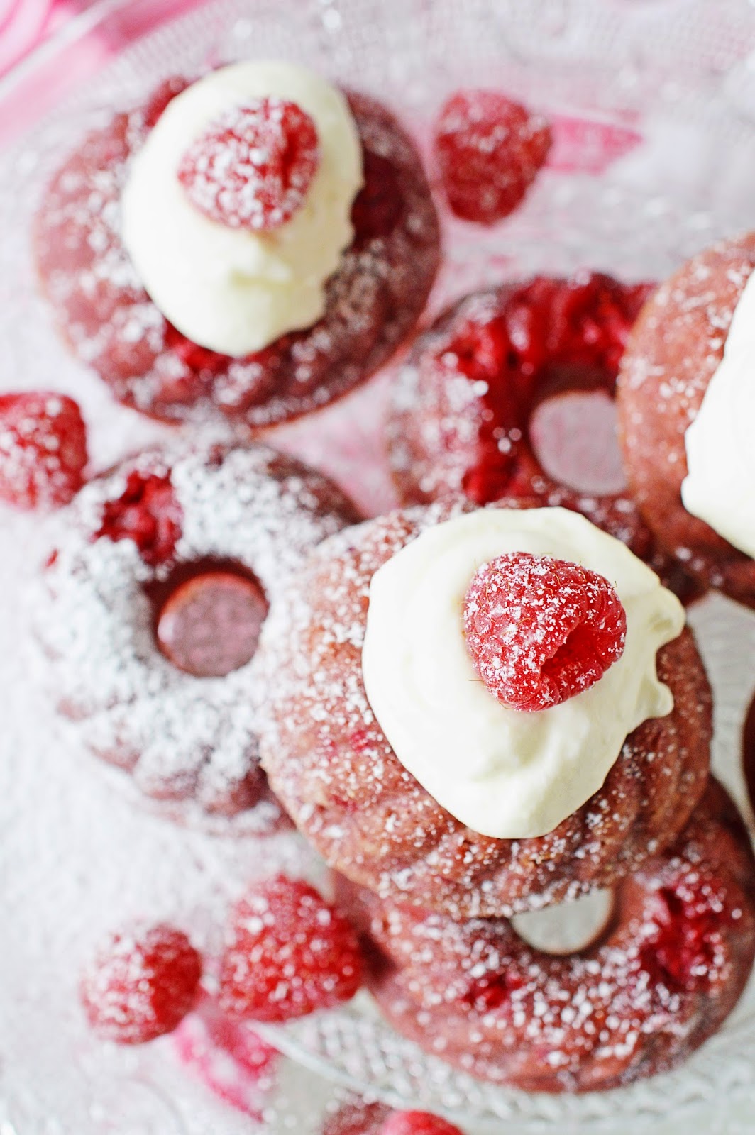 Raspberry & Lemon Mini Bundt Cakes Recipe | Motte's Blog