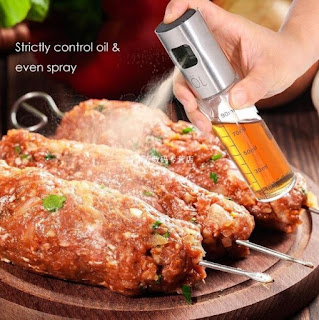 Kitchen Oil Sprayer Dispenser for Cooking Salad BBQ Baking