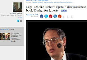 Richard Epstein law professor Design for Liberty