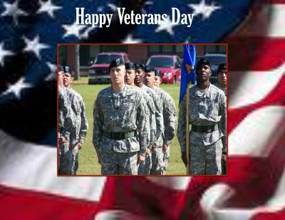 Thank you Veteran's for serving our country and keeping us Free