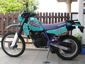 barbie purple teal klr250 1994 1995 1996