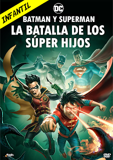BATMAN Y SUPERMAN – LA BATALLA DE LOS SUPER HIJOS – BATMAN AND SUPERMAN – BATTLE OF THE SUPER SONS – DVD-5 – DUAL LATINO – 2022 – (VIP)