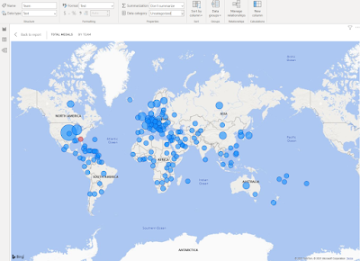 PowerBI screenshot Georgia in USA