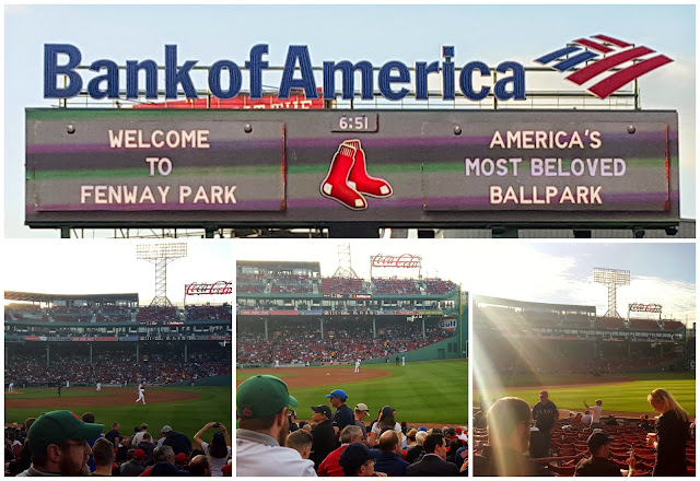 Boston Red Sox game vs Texas Rangers at Fenway park