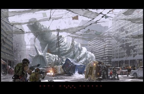 Hugo Martin illustrations conceptual arts movies games fantasy science fiction Environments