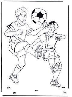 Desenhos para imprimir de Futebol