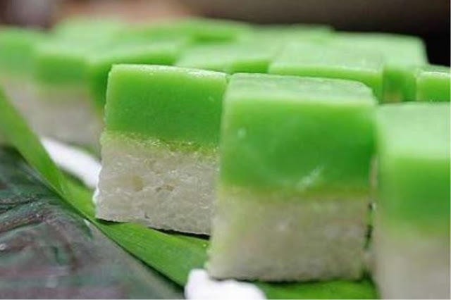 Resipi Kuih Seri Muka Pandan