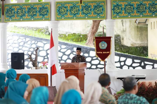 Wakil Walikota Solok Buka Pencanangan Bulan Bakti Dasawiswa dan Launching Aplikasi Sipedas