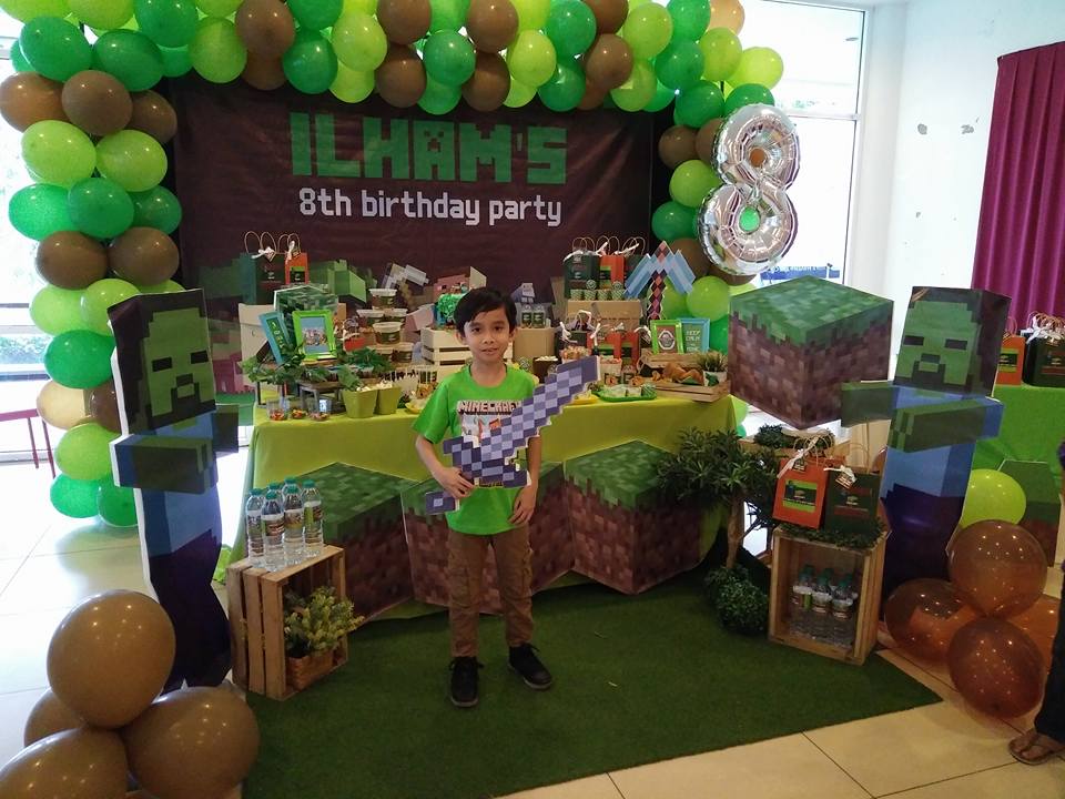 WONDERMAMA PARTY  KL Wondermama Candy Buffet Minecraft  