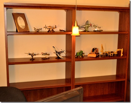Open shelves