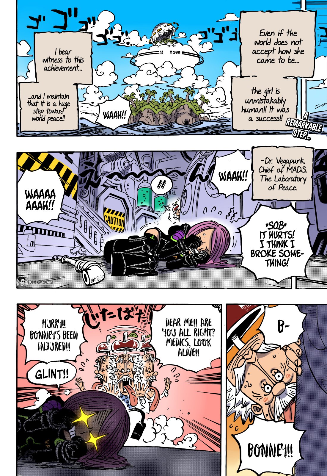 One Piece 1072 Colored Full Chapter The Weight Of Memory