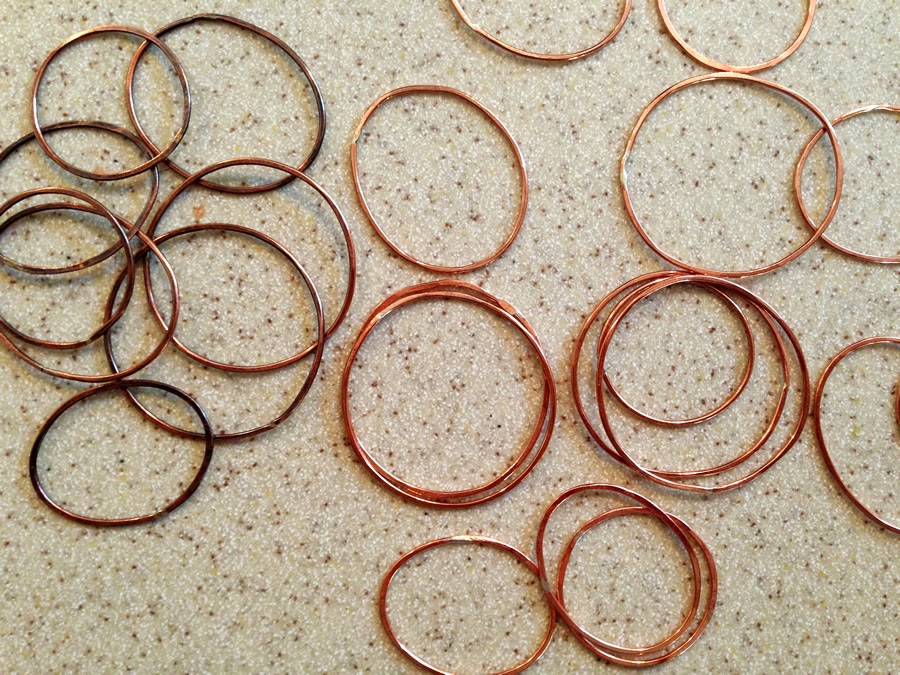 Lisa Yang Jewelry : Making Copper Rings for Beading