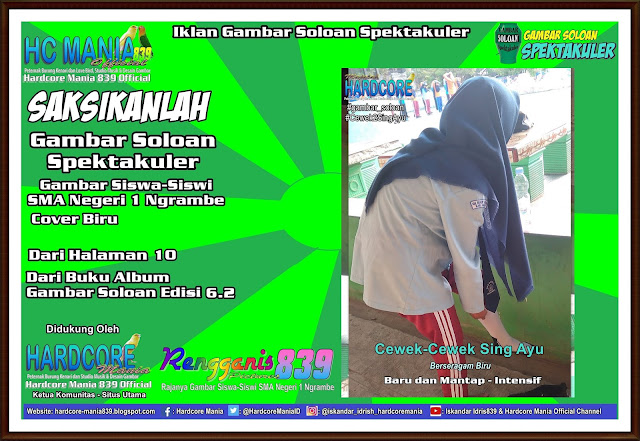 Iklan Gambar Soloan Spektakuler - Gambar Siswa-Siswi SMA Negeri 1 Ngrambe Cover Biru 10-6.2